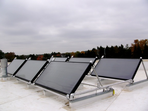 solar thermal installation